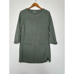 Seasalt Cornwall St Agnes Clay Tunic Top Green Size 6